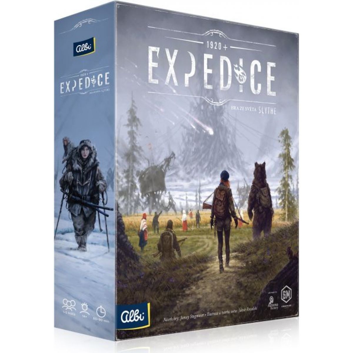 Albi Albi hra Expedice - hra zo sveta Scythe (hra v češtine)