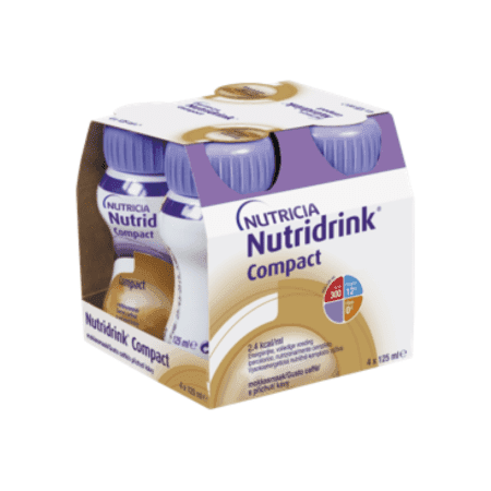 NUTRIDRINK Compact kávová príchuť 4 x 125 ml