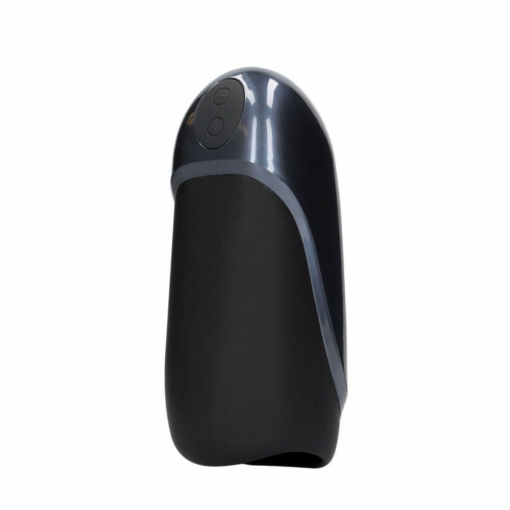 Loveline - Rechargeable, Waterproof, Vibrating Masturbator (Black)