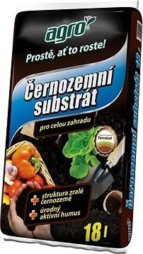 AGRO Čiernozem substrát pre celú záhradu 18 l