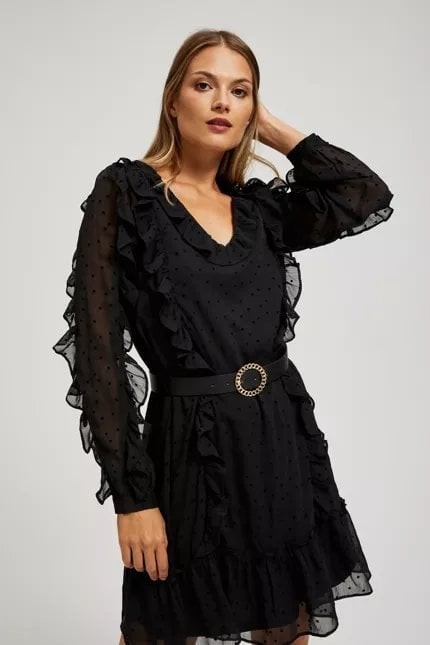 Dresses with ruffles