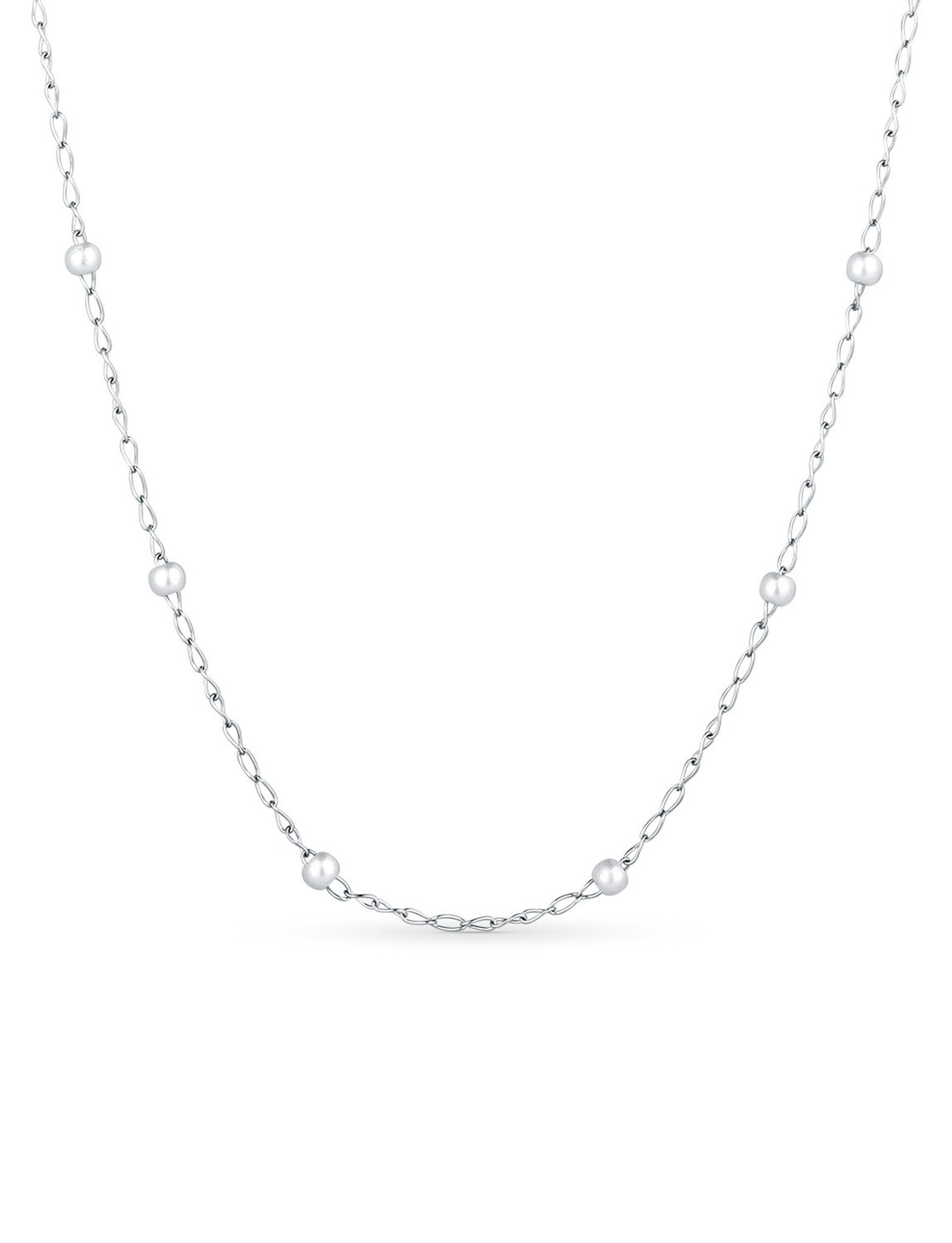 VUCH Kruwen Silver Necklace