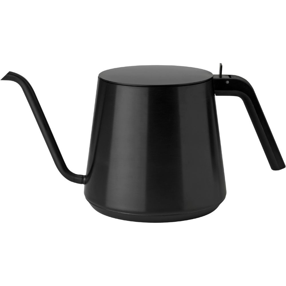 Varná kanvica NOHR 1,0 l, čierna, nerezová oceľ, Stelton
