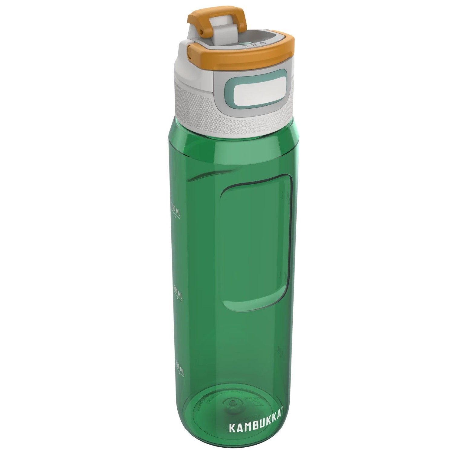 Fľaša na vodu ELTON 1 l, olive green, tritán, Kambukka