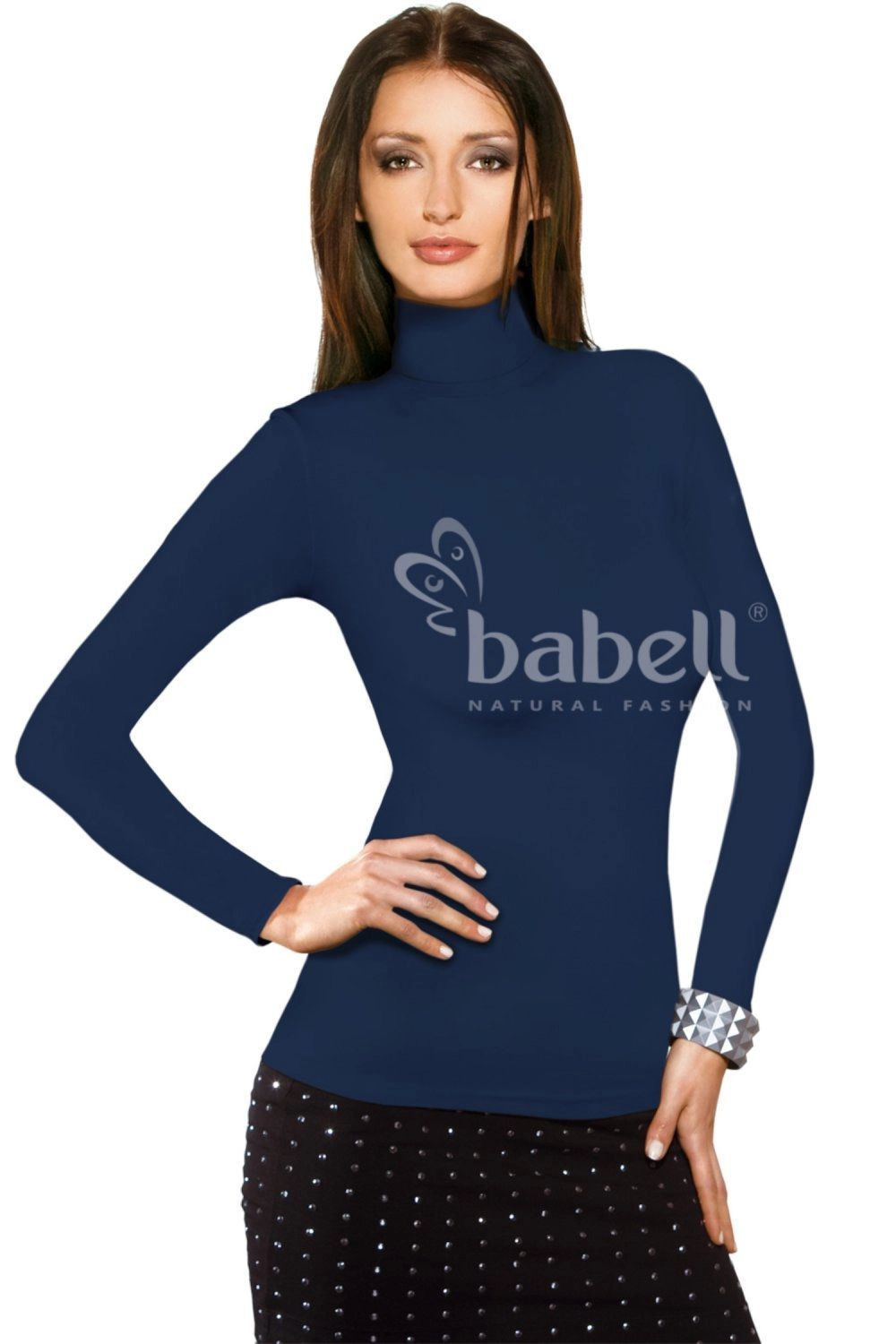 Dámske tričko Kimi dark blue - BABELL tmavě modrá S