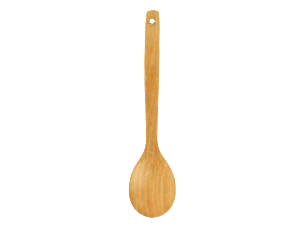 MAKRO - Lyžica guľatá bambus 31x7,5cm