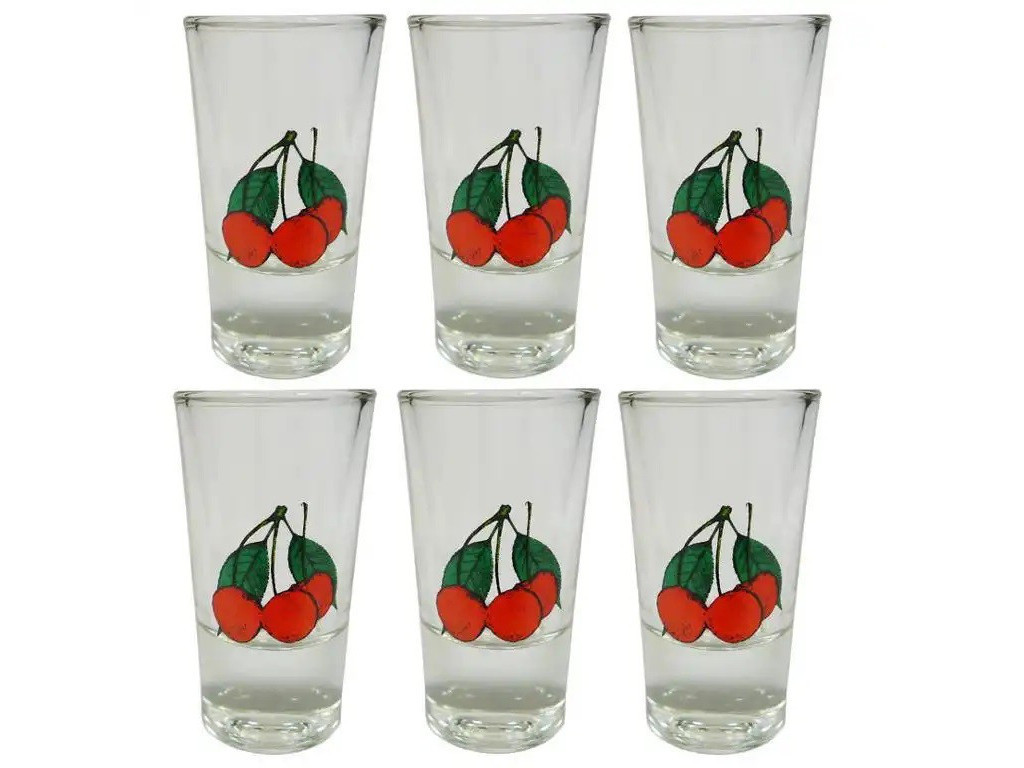 MAKRO - Sada pohárov 6ks čerešňa