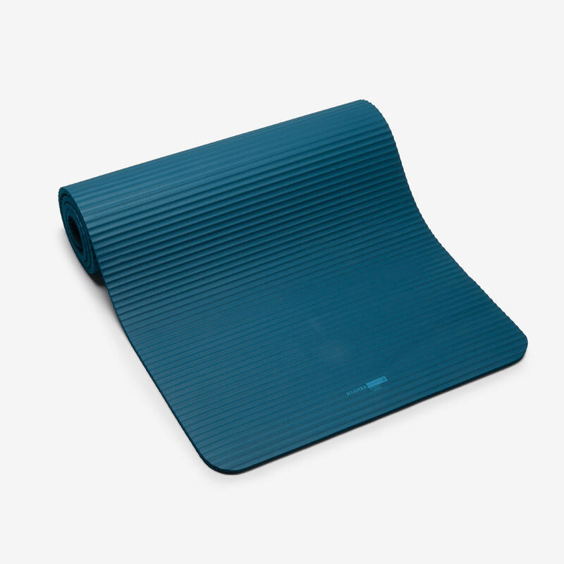 TAPIS PILATES CONFORT 100 BLEU 160 CM X55 CM X 10 MM
