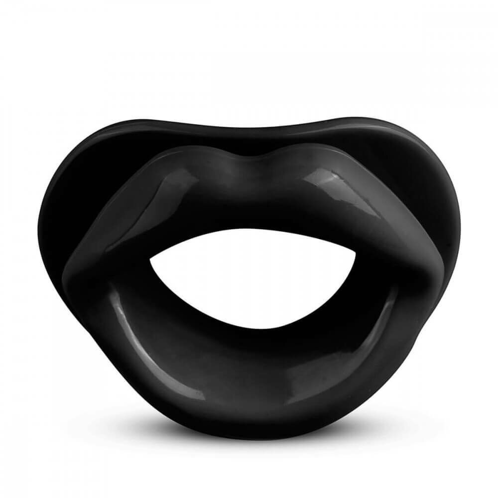 Ida Leather - Open Mouth Gag (Black)