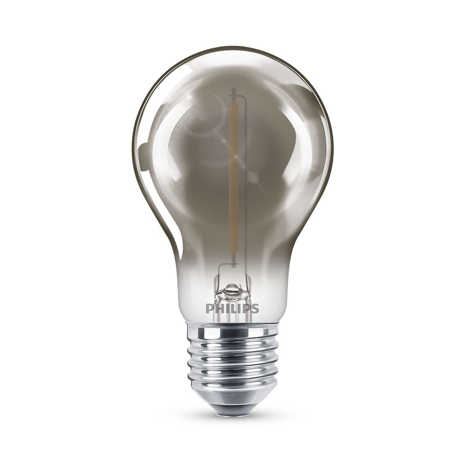 Philips ClassicLED žiarovka smoky E27 A60 2,3W