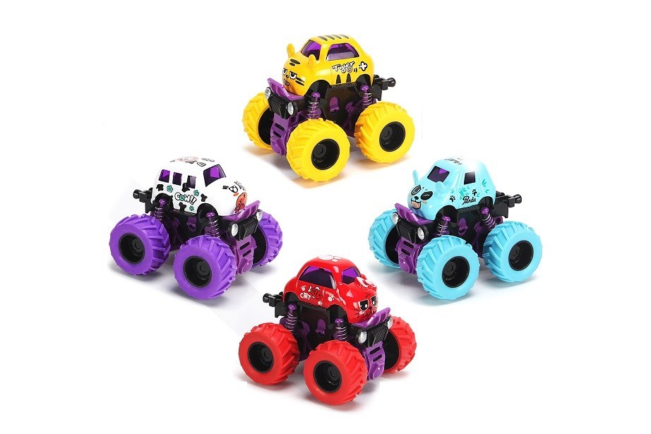 Auto kovové zvieratko 9cm - náhodné