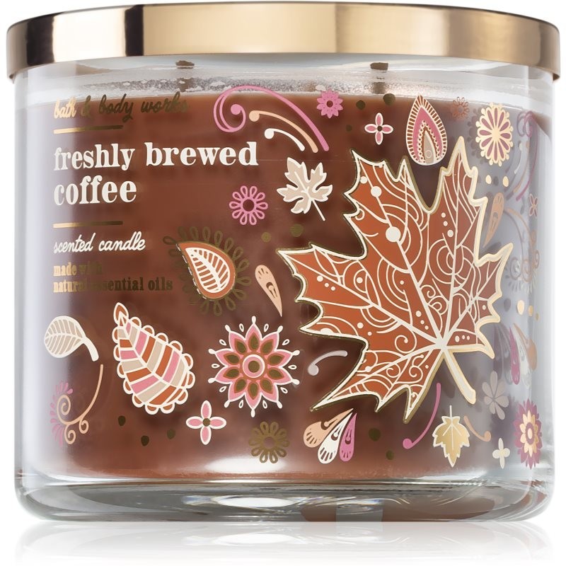 Bath & Body Works Freshly Brewed Coffee vonná sviečka 411 g