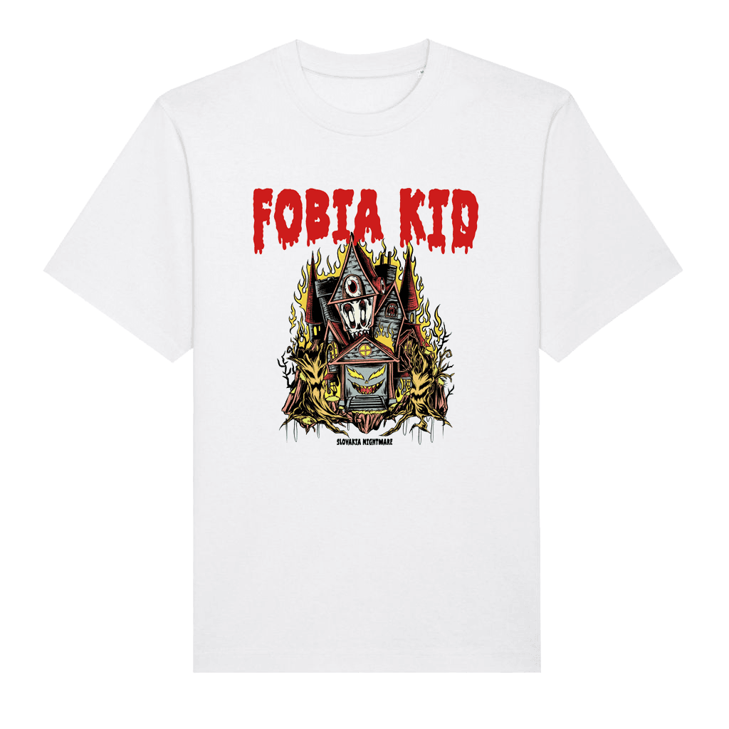 Fobia Kid tričko Slovakia Nightmare Biela S