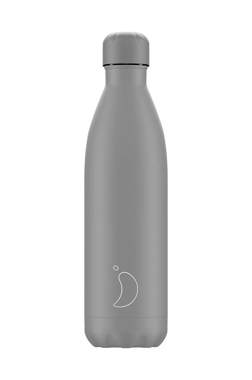 Termo fľaša Chillys All Grey 750 ml