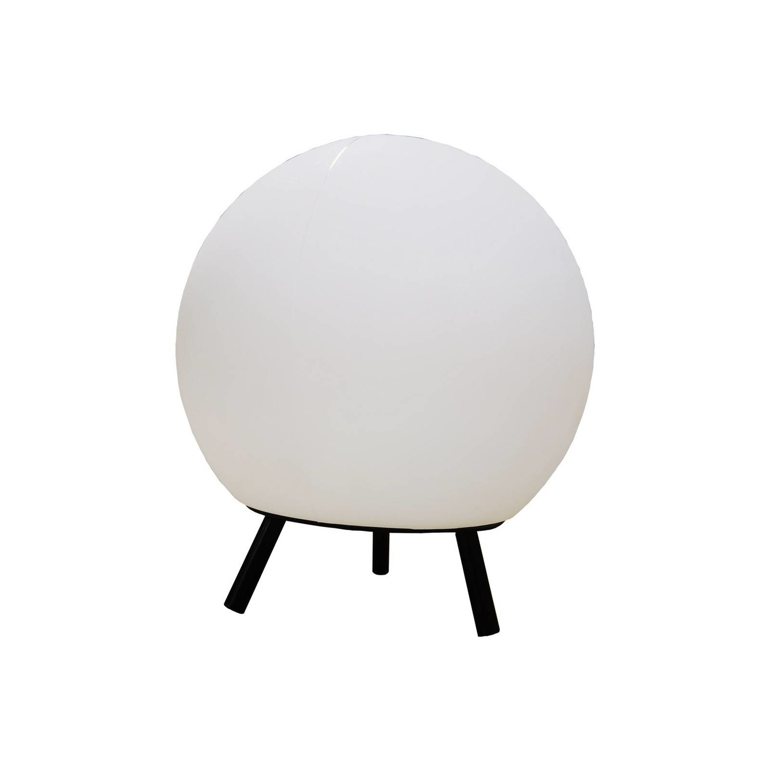 Lindby Aurilia stolová LED lampa guľa batéria
