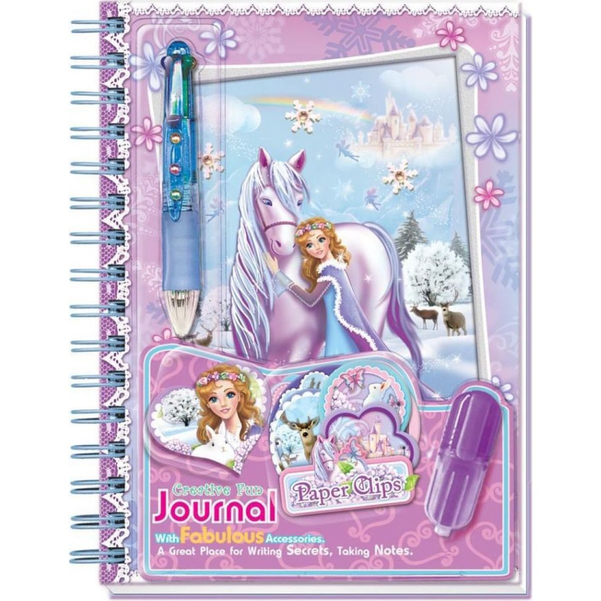 Alltoys Denníček sada Snehové kráľovstvo