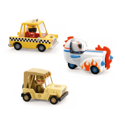 Balíček Crazy Motors - Astro Rocket + Lion Safari + Taxi Joe