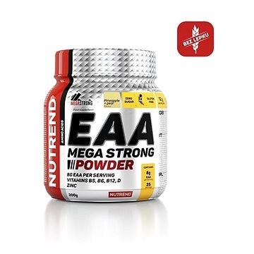Nutrend EAA MEGA STRONG POWDER, 300 g, ananás a hruška