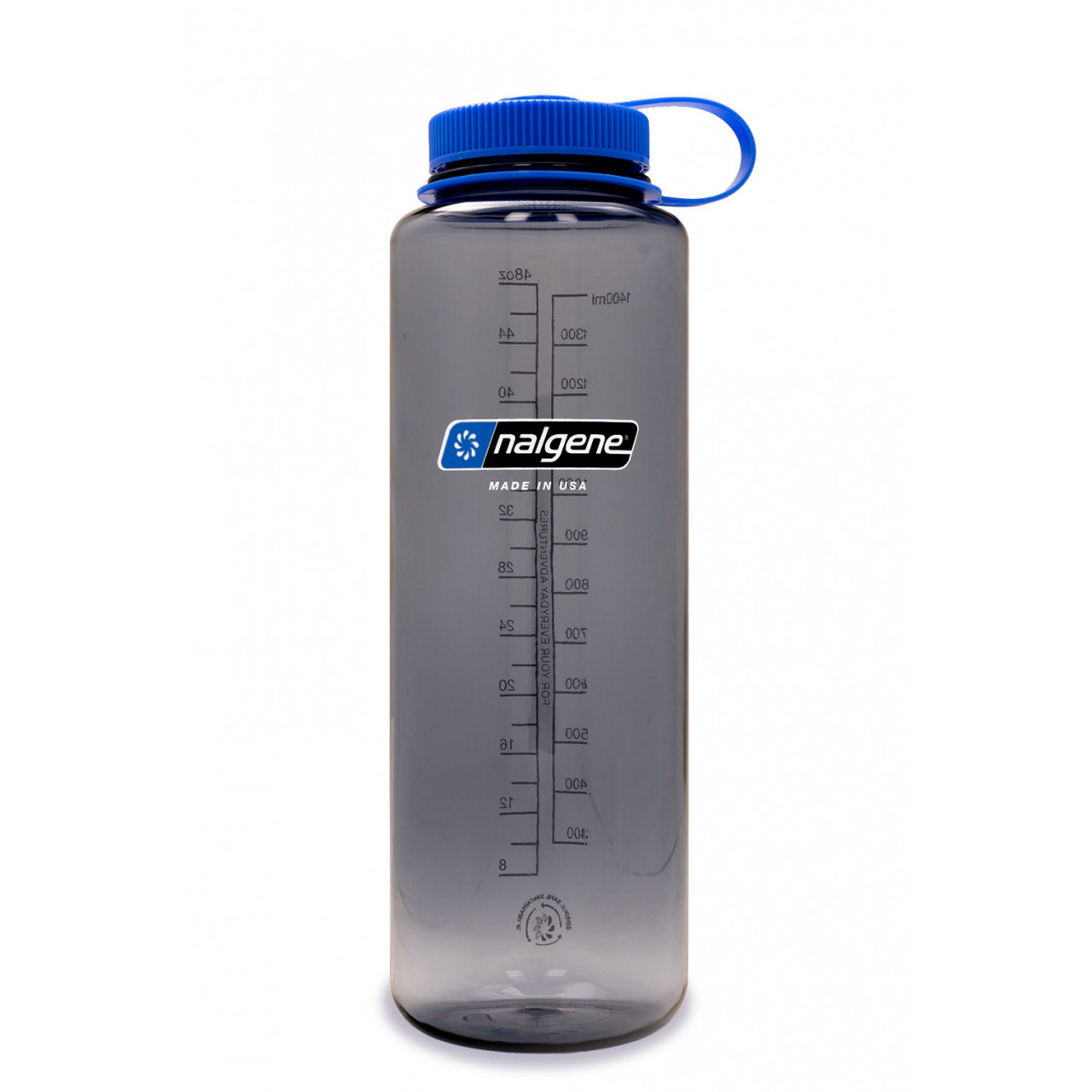Fľaša Nalgene WM Silo Sustain 1,5 l - sivá-modrá