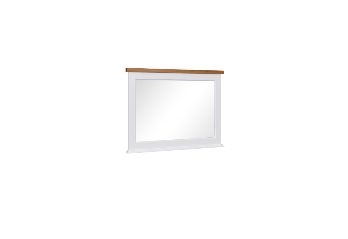 Expedo Zrkadlo GALON, 97,5x73x4,5, biela/dub, GAL P05