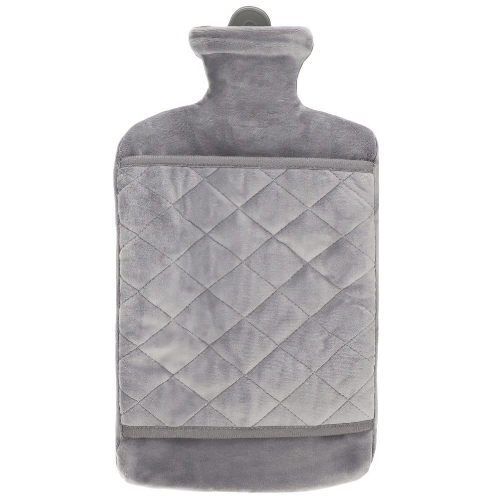 Springos Termofor + obal s vreckom - 1,8L - sivý