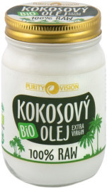 Purity Vision Raw Kokosový olej BIO 370 ml