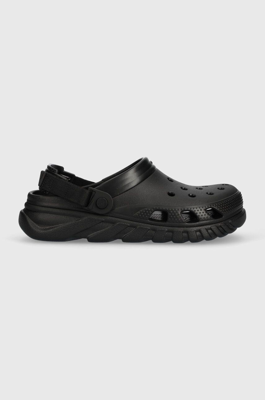 Šľapky Crocs Duet Max II Clog pánske, čierna farba