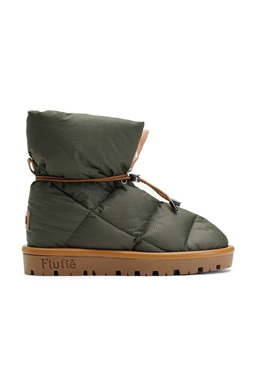 Snehule Flufie Classic zelená farba