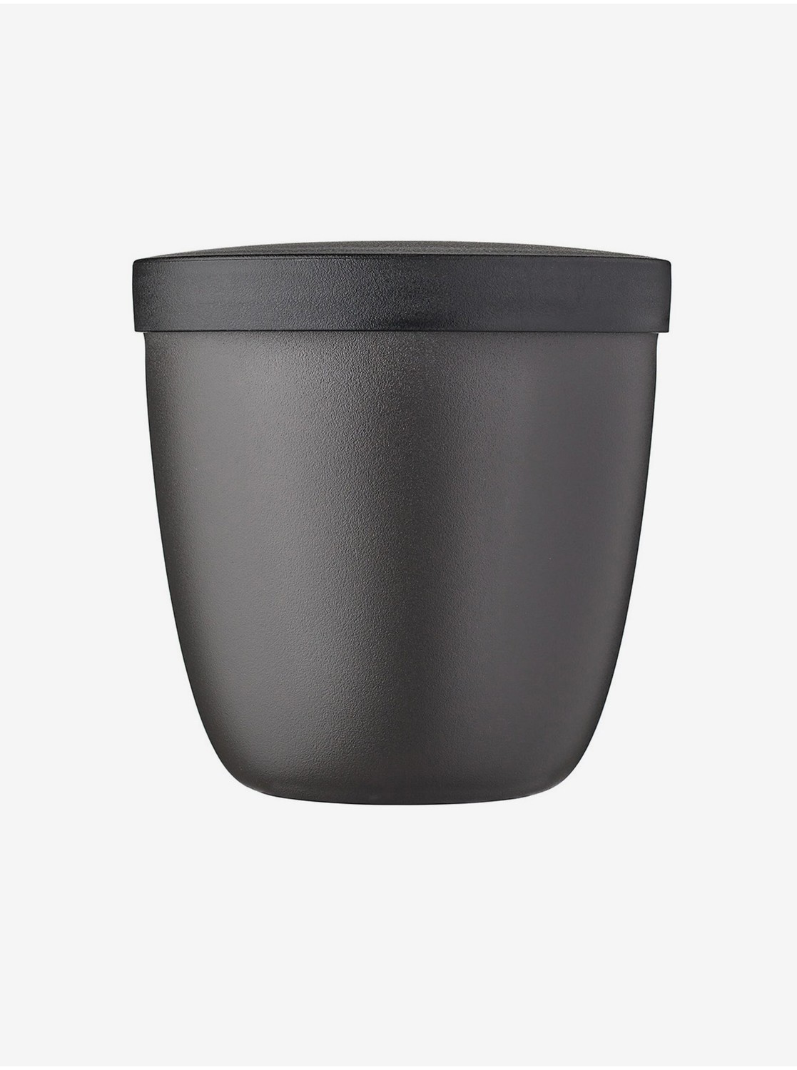 Čierny desiatový box Mepal Ellipse 500 ml