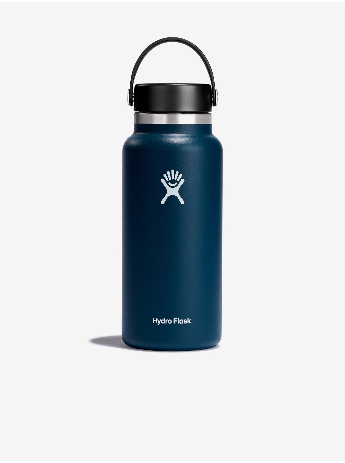 Tmavomodrá nerezová termofľaša Hydro Flask Wide Mouth Flex Cap (946 ml)