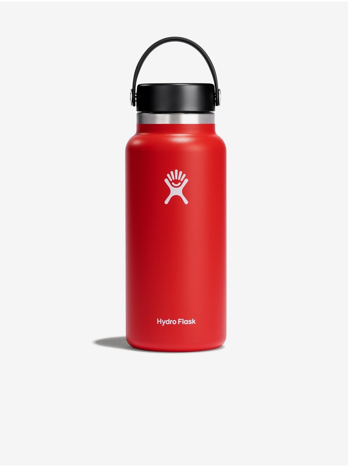 Červená nerezová termofľaša Hydro Flask Wide Mouth Flex Cap (946 ml)