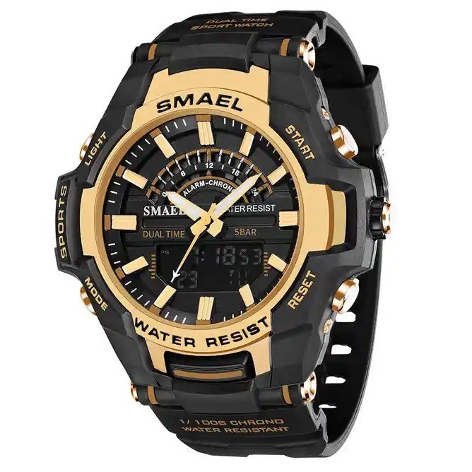 SMAEL Hodinky SMAEL Verner KP29458 čierna