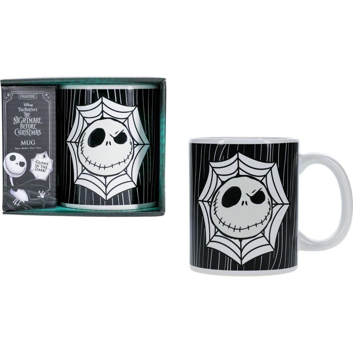 Paladone Hrnček meniaci svietiaci Jack Skellington
