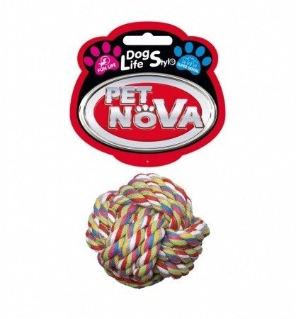 Petnova - Hracky HRACKA - ROPE-BALL-7.5CM