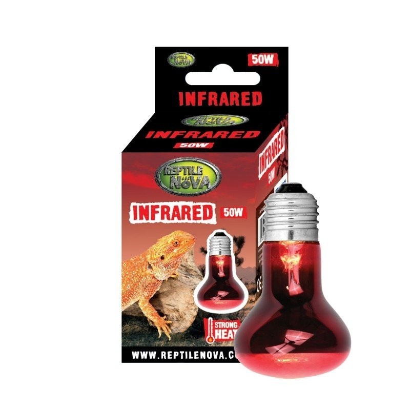Reptile nova REPTILE NOVA žiarovka UVA infrared heating bulb 50W
