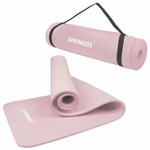 Univerzálna Fitness Yoga podložka 183cm x 60 x 1- ružová