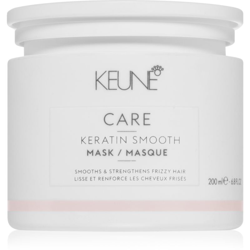 Keune Care Keratin Smooth Mask hydratačná maska na vlasy pre suché a poškodené vlasy 200 ml