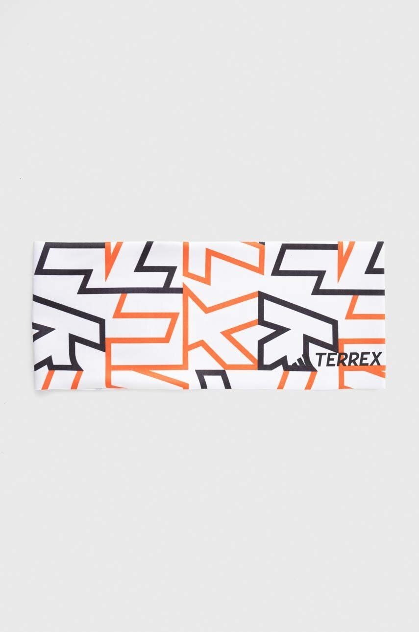 Čelenka adidas TERREX biela farba