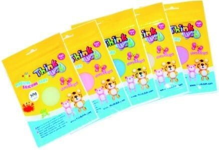 Think Doh - silikónová modelína svietiaca v tme