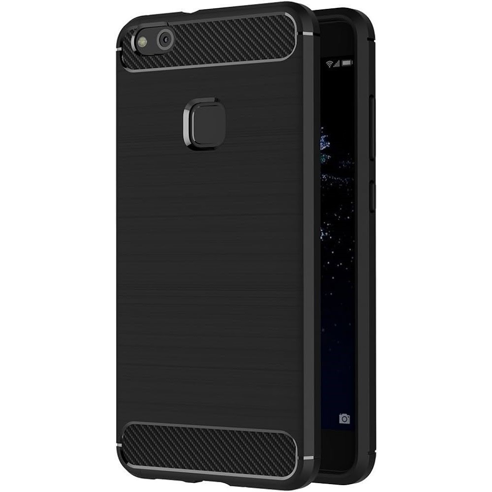 IZMAEL Huawei P10 Lite Puzdro Carbon Bush TPU  KP29559 čierna
