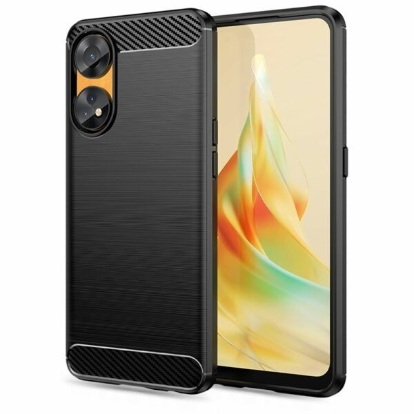 IZMAEL Oppo Reno 8T 5G Puzdro Carbon Bush TPU  KP29578 čierna