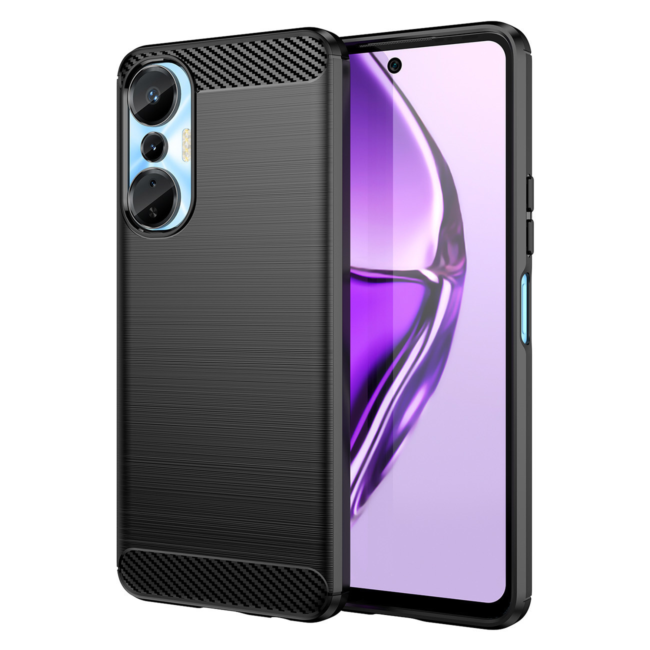 IZMAEL Infinix Hot 11 Puzdro Carbon Bush TPU  KP29579 čierna