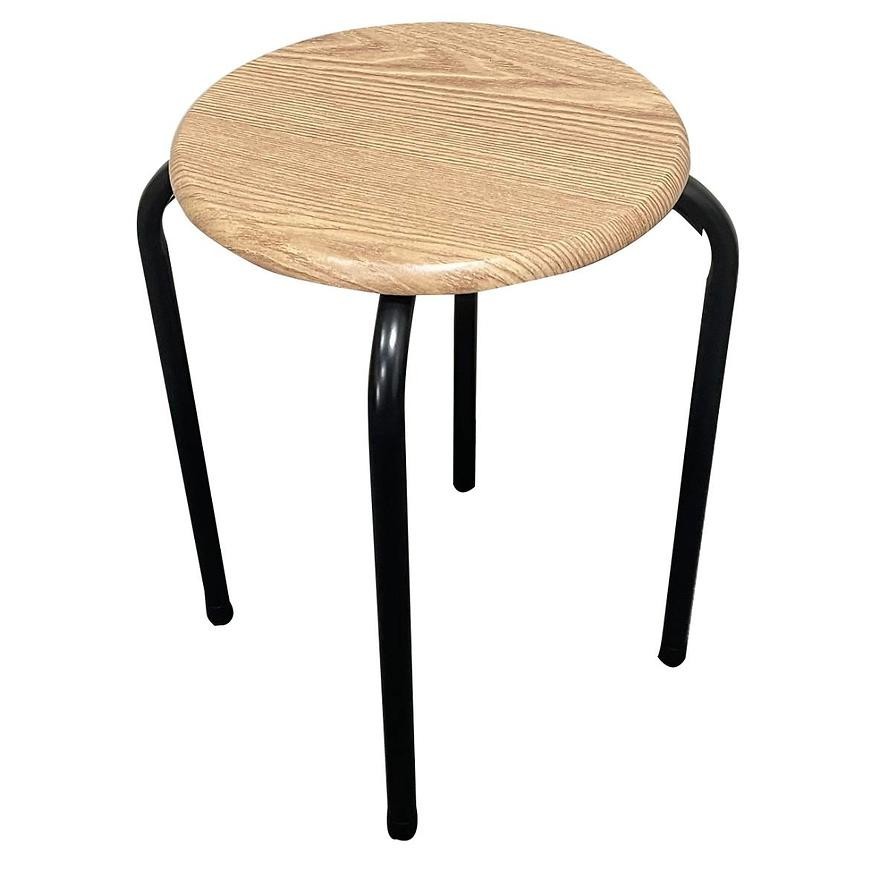 Skladacia stolička Dr-N-657 Axel 8269 Čierna / Prírodná