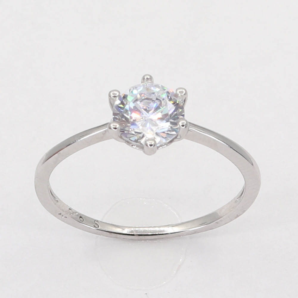 Strieborný prsteň 105292