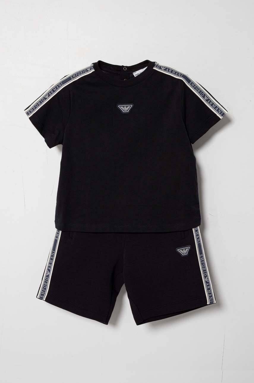 Sada pre bábätká Emporio Armani tmavomodrá farba