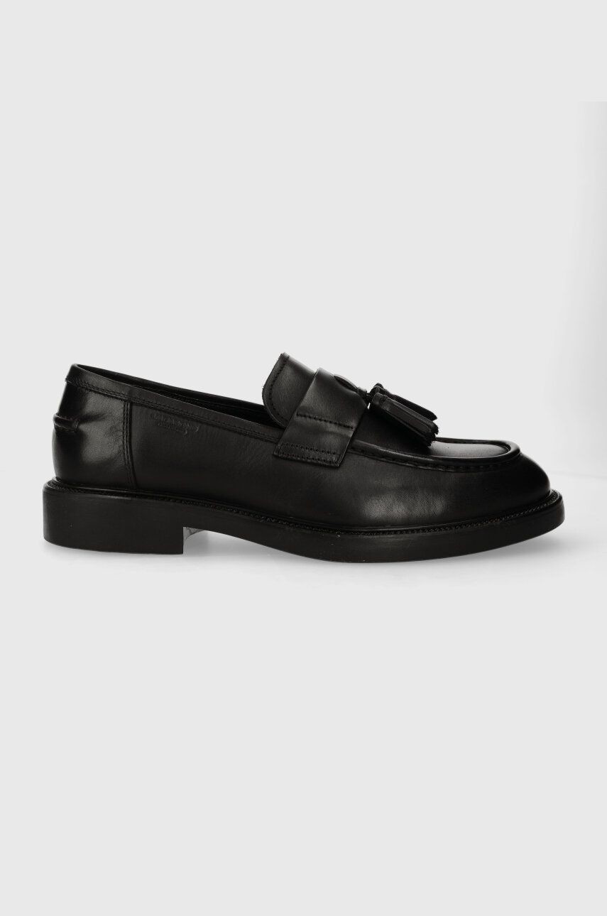 Kožené mokasíny Vagabond Shoemakers ALEX M pánske, čierna farba, 5766.001.20