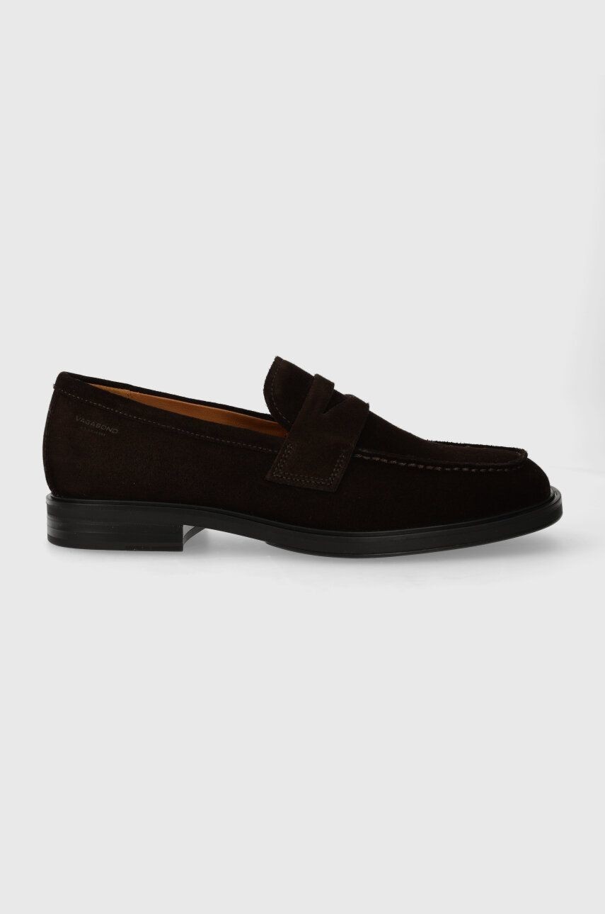Semišové mokasíny Vagabond Shoemakers ANDREW pánske, hnedá farba, 5768.140.31