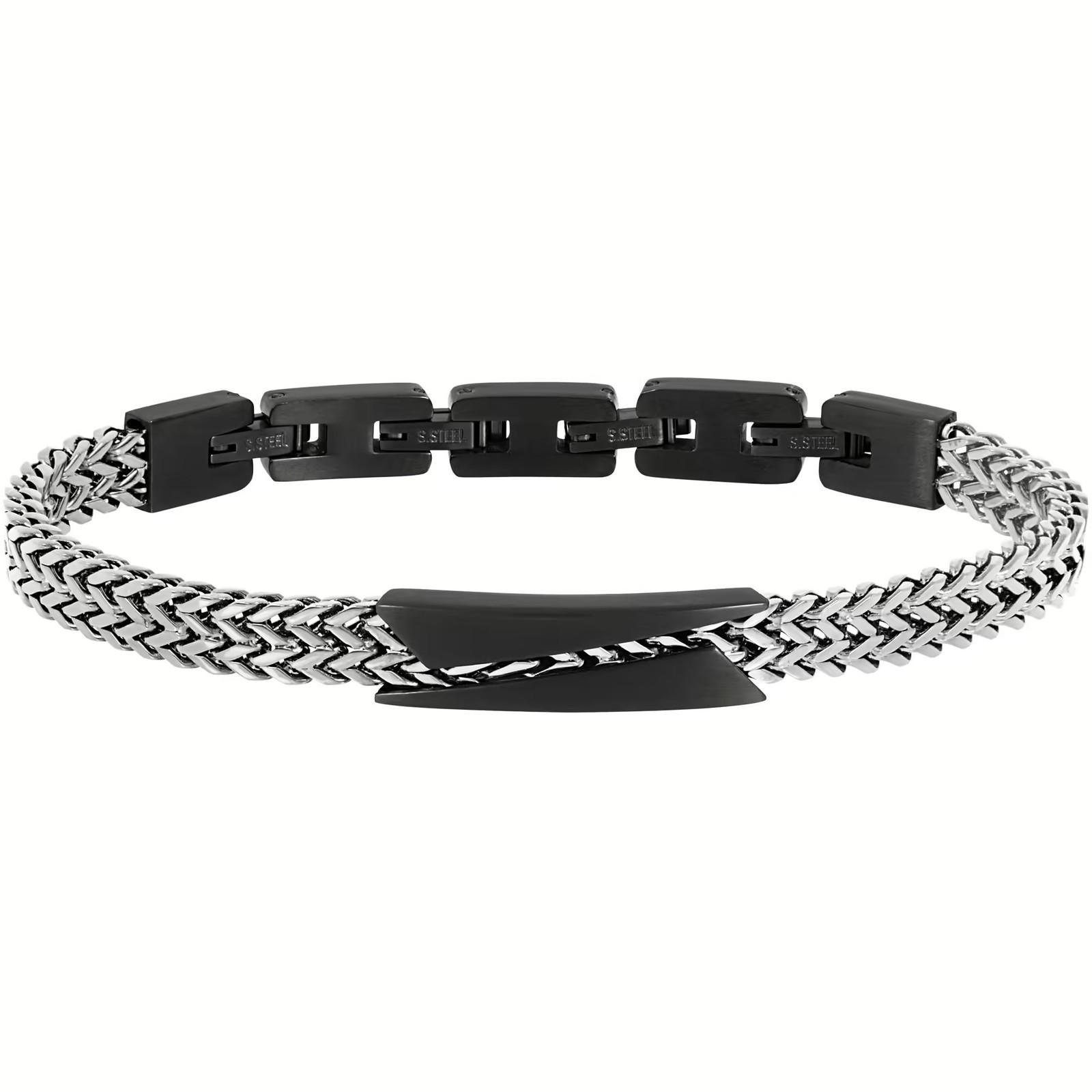 BREIL Moderný bicolor náramok z ocele Edit Out TJ3434