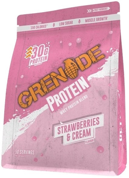 Grenade whey protein 2000 g - jahody/smotana