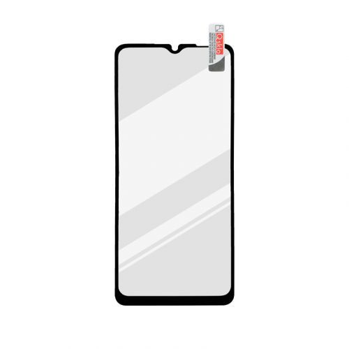 mobilNET ochranné sklo Samsung Galaxy A22 5G čierne Full Glue, Q sklo